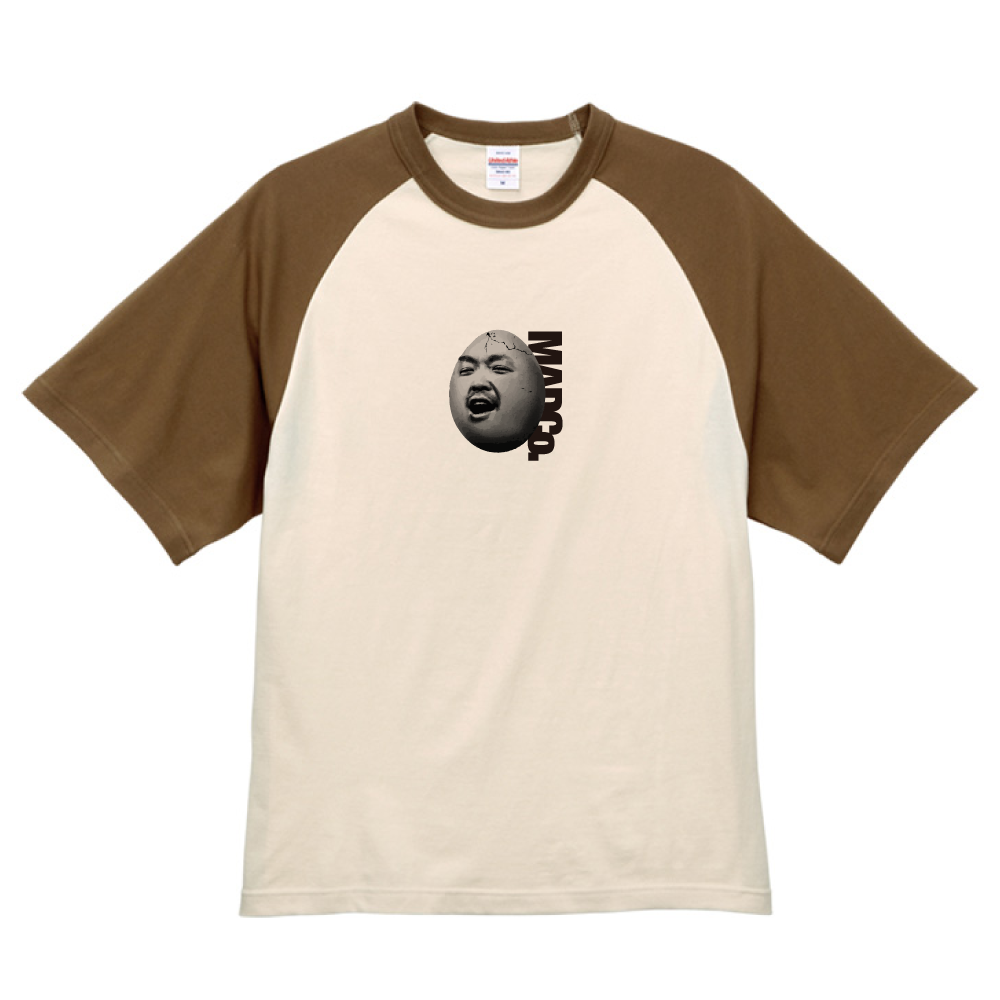 半熟ラグラン TEE