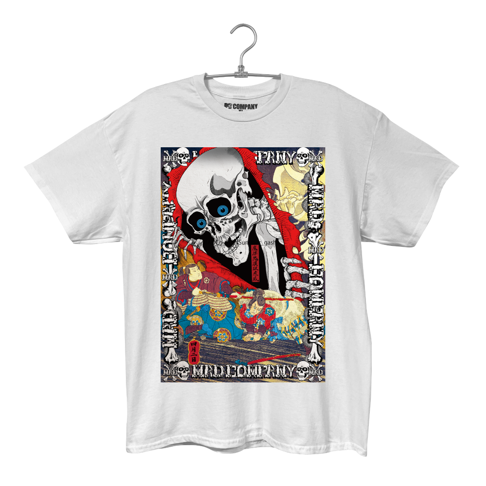 滑走髑髏丸TEE【 魔改造Ver. 】