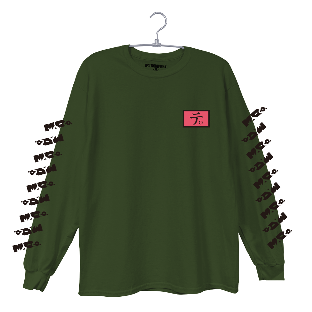 着脱ロゴ搭載 ロンTEE
