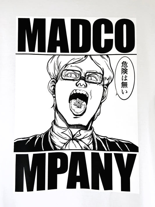 ムス雄TEE【ホワイト】