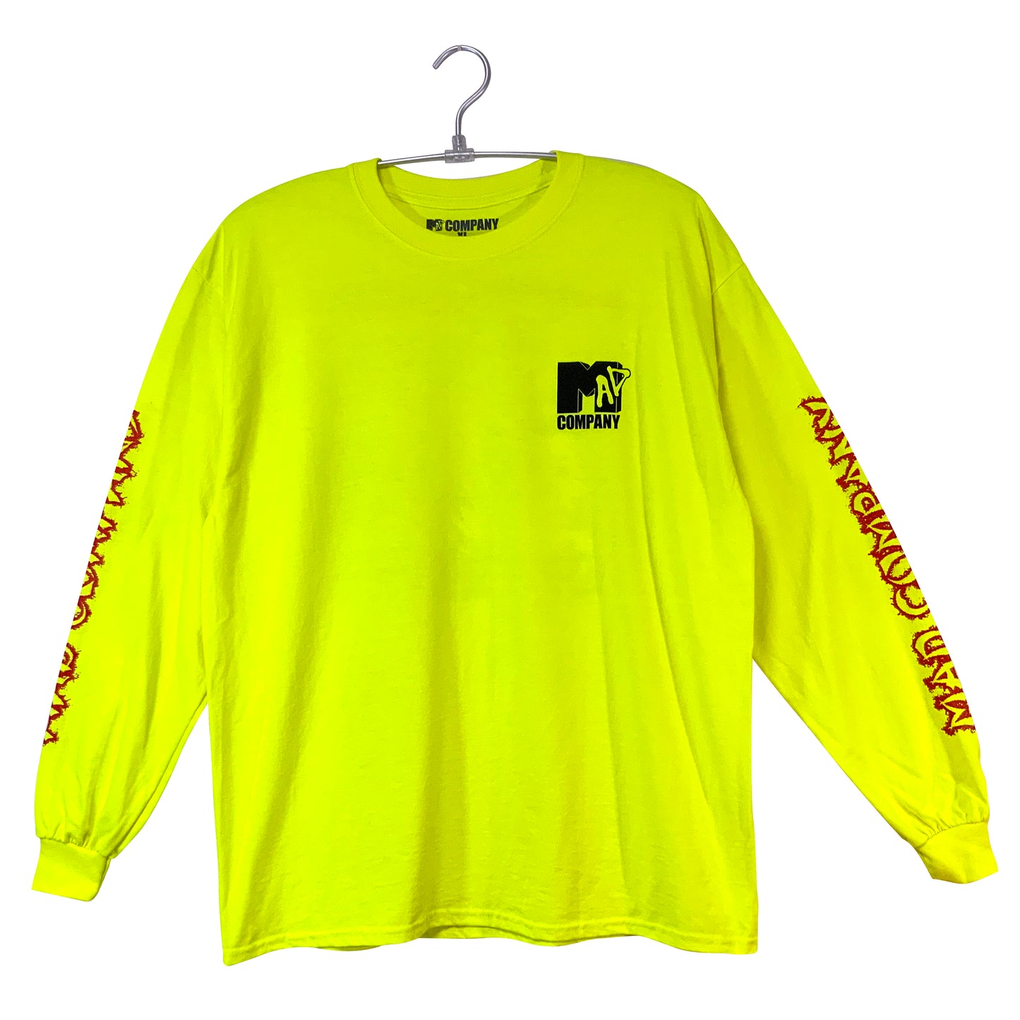メンヘラメイデンロンTEE【蛍光イエロー】