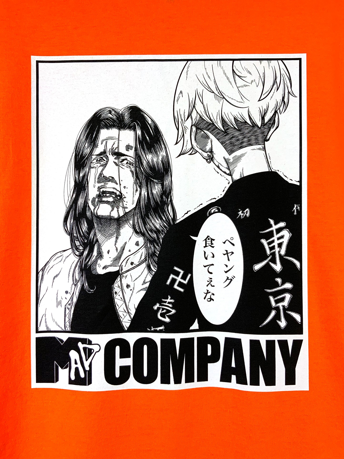 湘北リベンジャーズロンTEE【オレンジ】