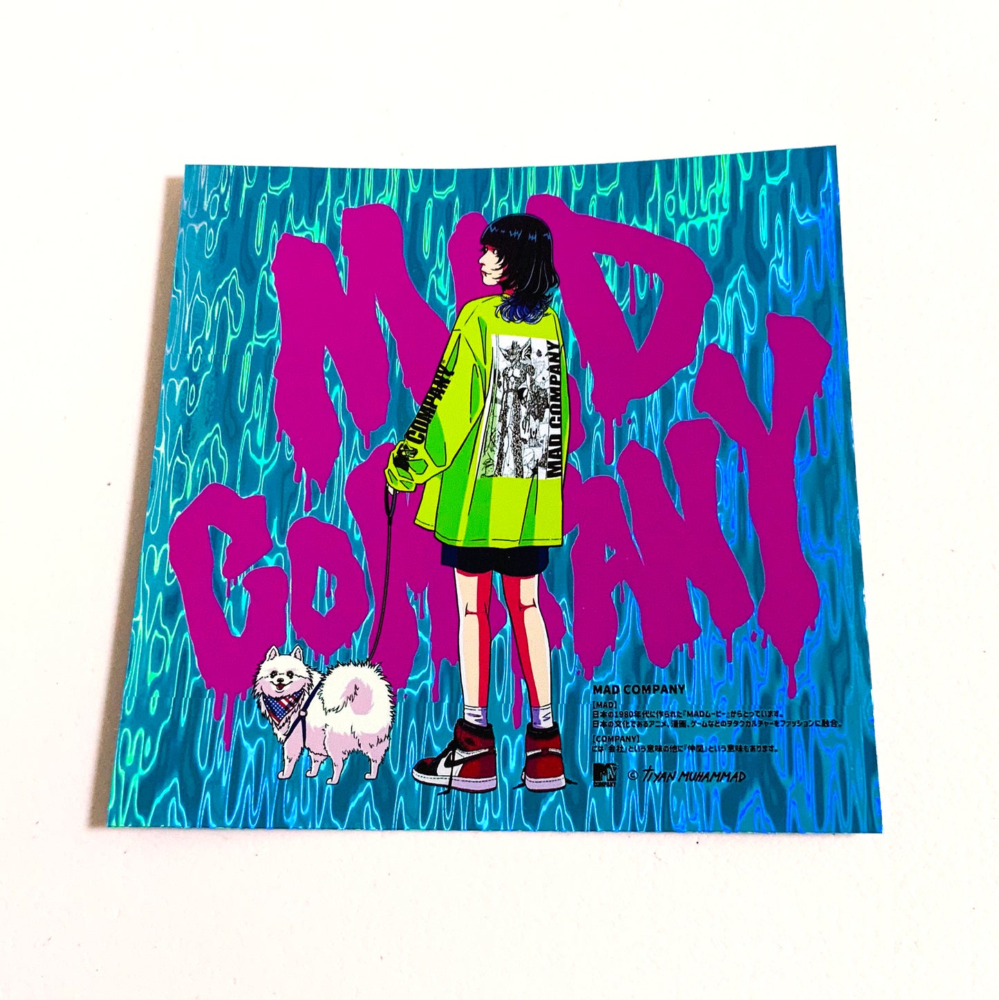 お散歩ガールロンTEE【ブラック】