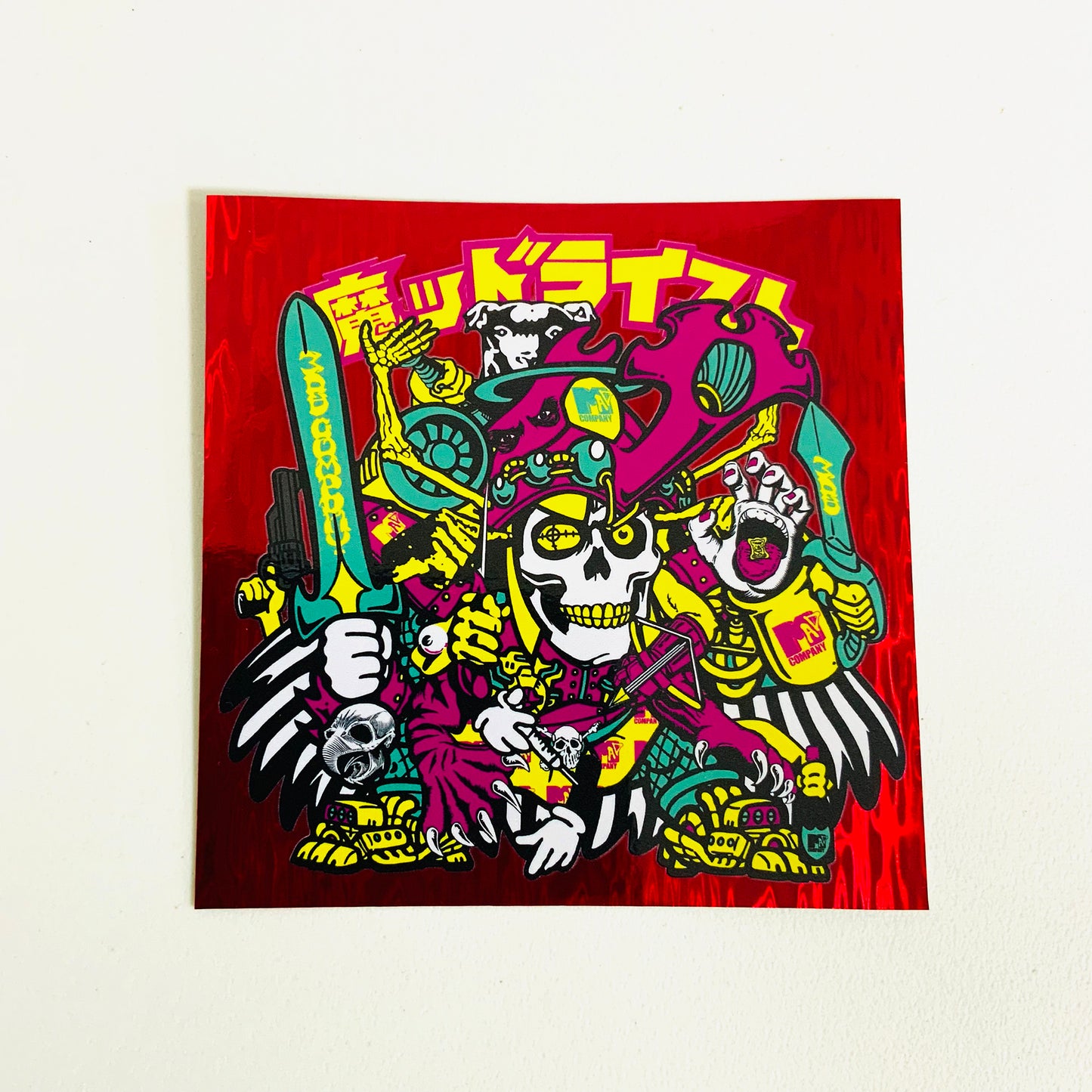 魔ッドライストTEE【蛍光イエロー】
