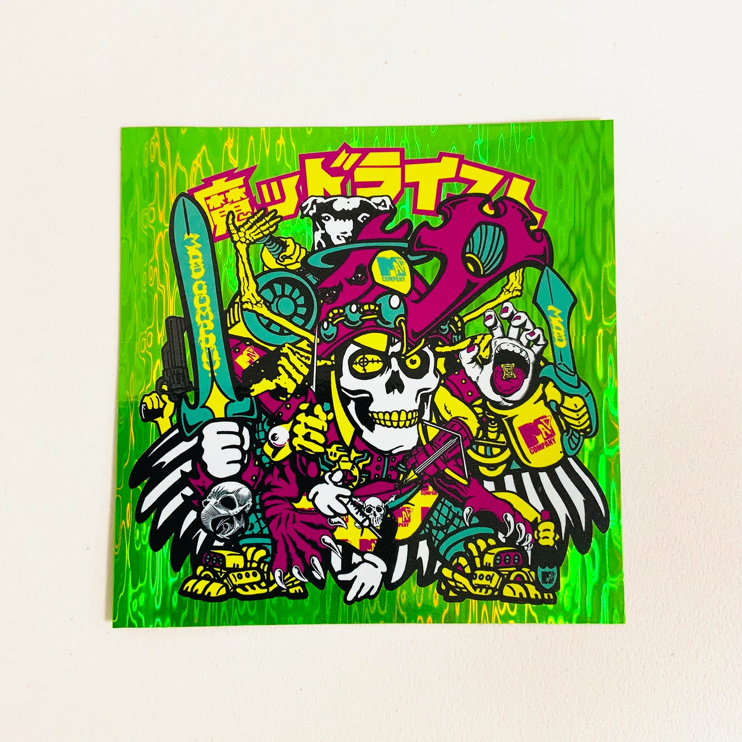 魔ッドライストロンTEE【蛍光イエロー】