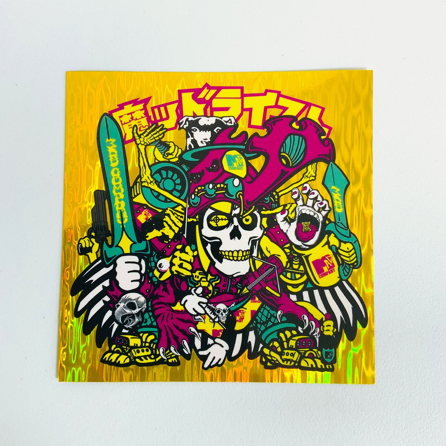 魔ッドライストロンTEE【蛍光イエロー】
