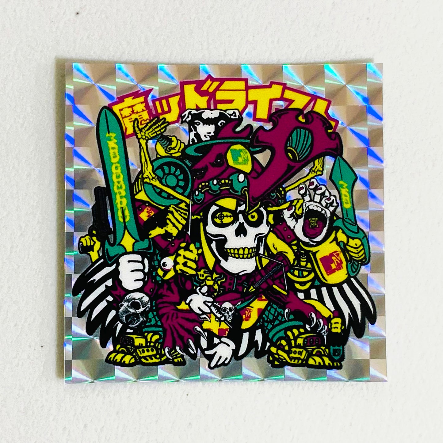 魔ッドライストホログラムステッカー
