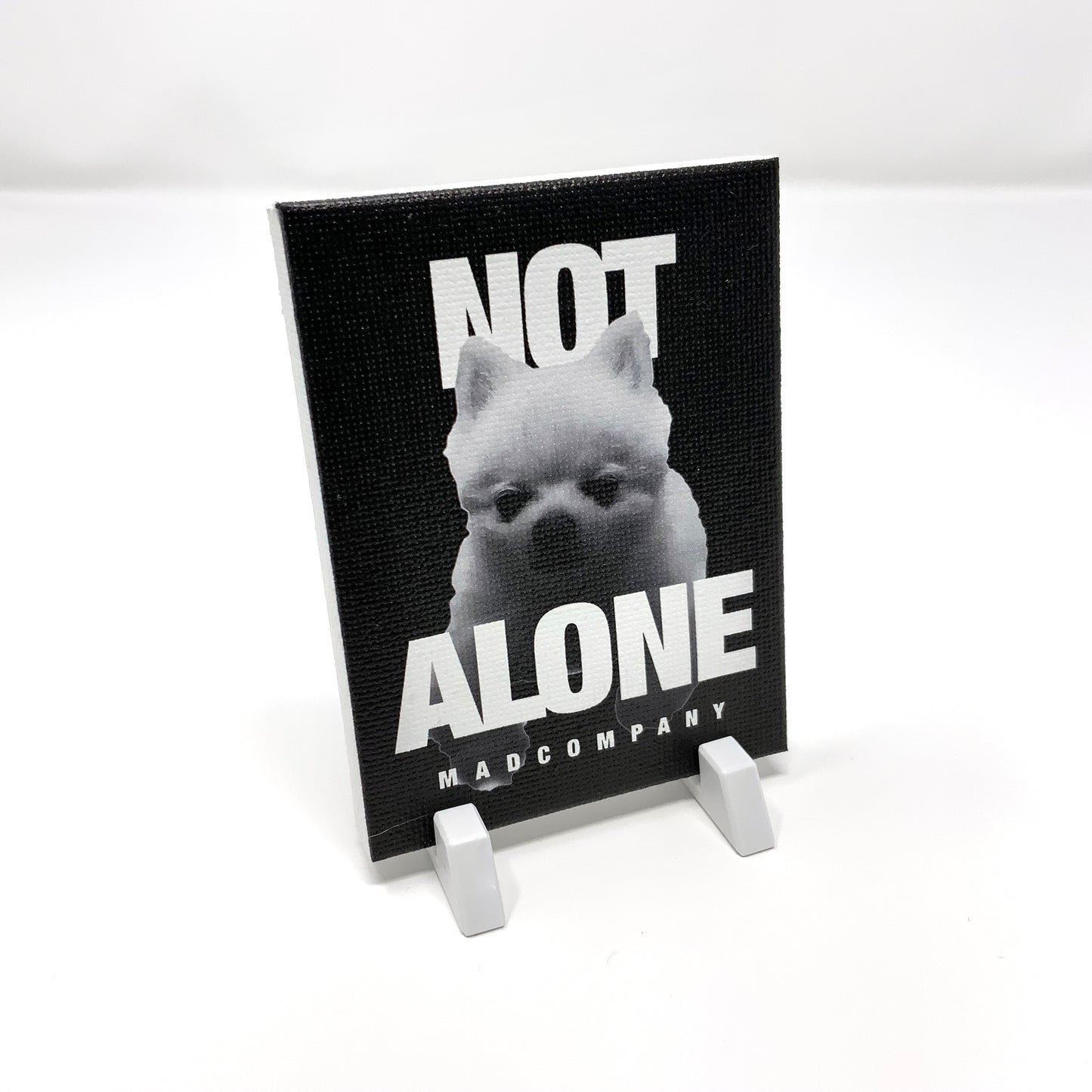 NOT ALONEミニキャンバスマグネット