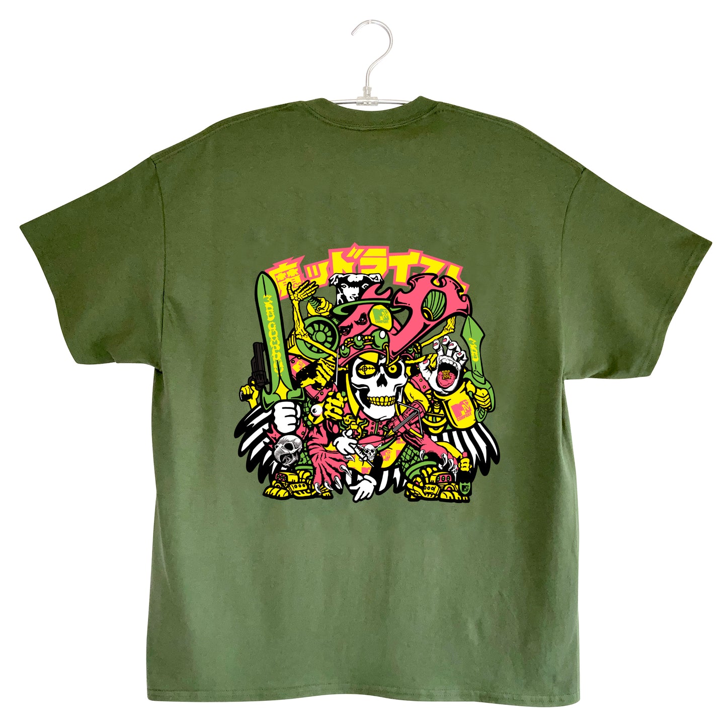 魔ッドライストTEE【オリーブ】