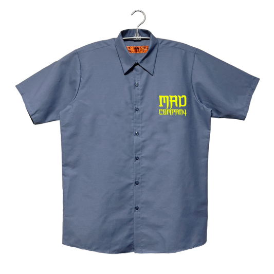 MADロゴ シルキーシャツ