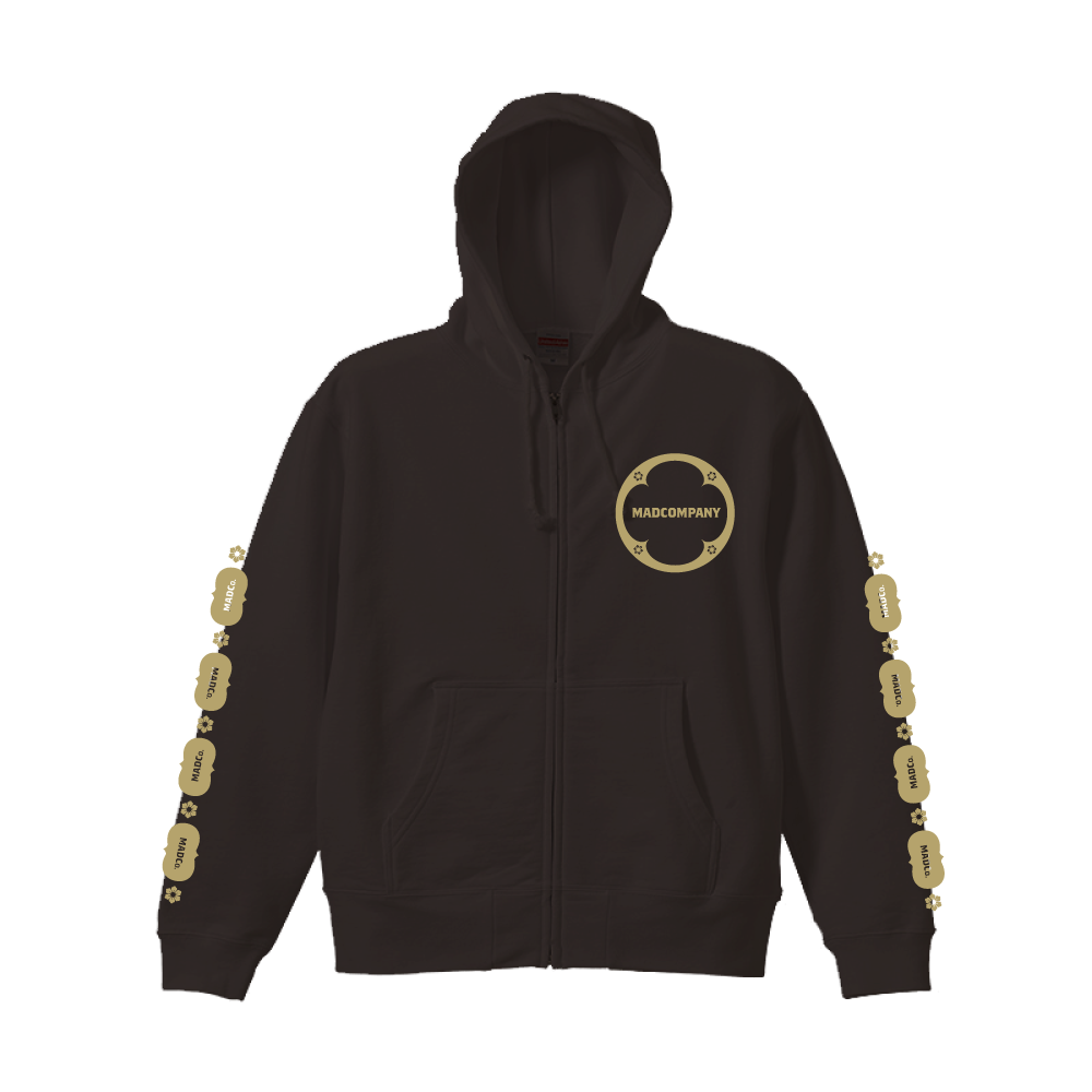 達磨DX ジップパーカー