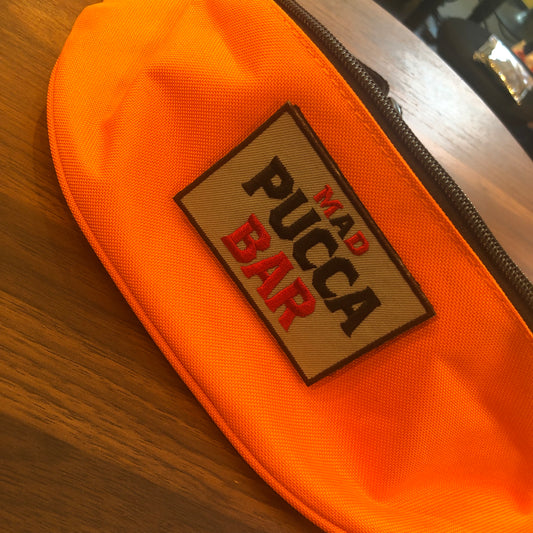 着脱ロゴ搭載 ウエストポーチ