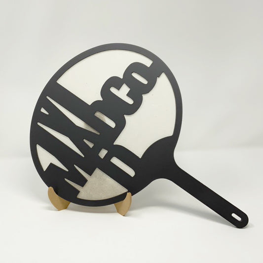 MADCo.海老根うちわ(飾り台付)