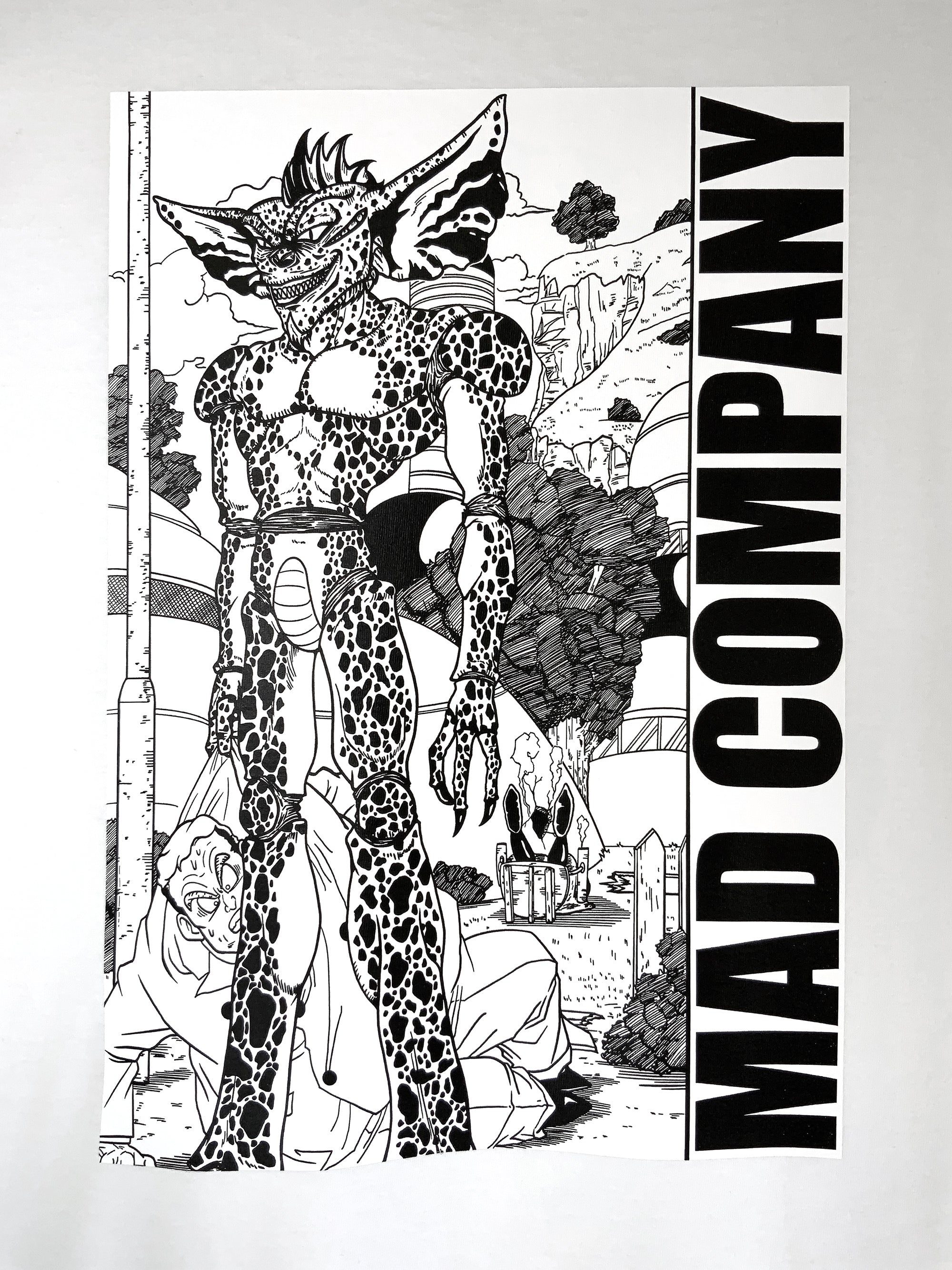 セルムリンロンTEE【ホワイト】 – MAD COMPANY