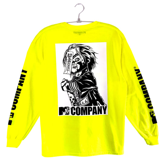 チャンシーロンTEE【蛍光イエロー】