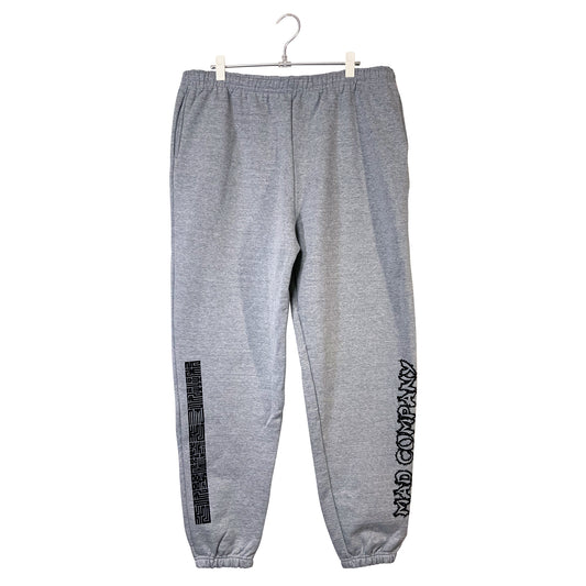 ロゴスウェットパンツ(裏起毛)【グレー】
