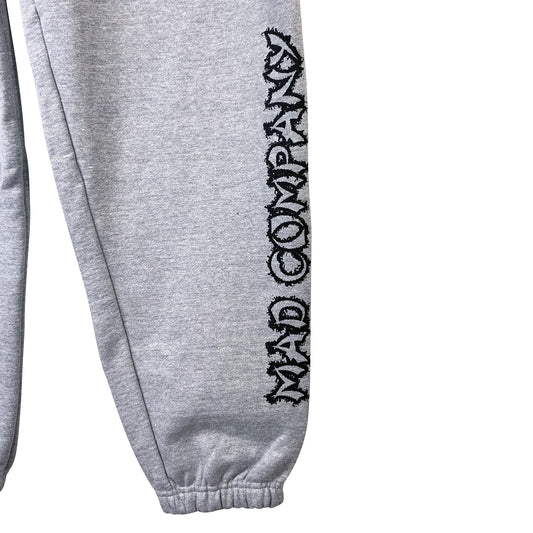 ロゴスウェットパンツ(裏起毛)【グレー】