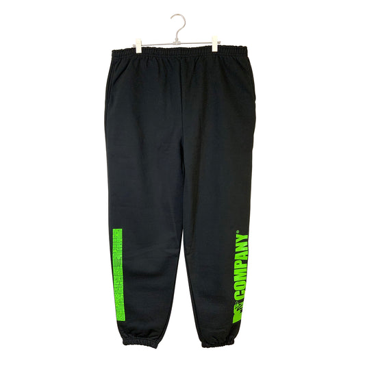 ロゴスウェットパンツ(裏起毛)【ブラック】