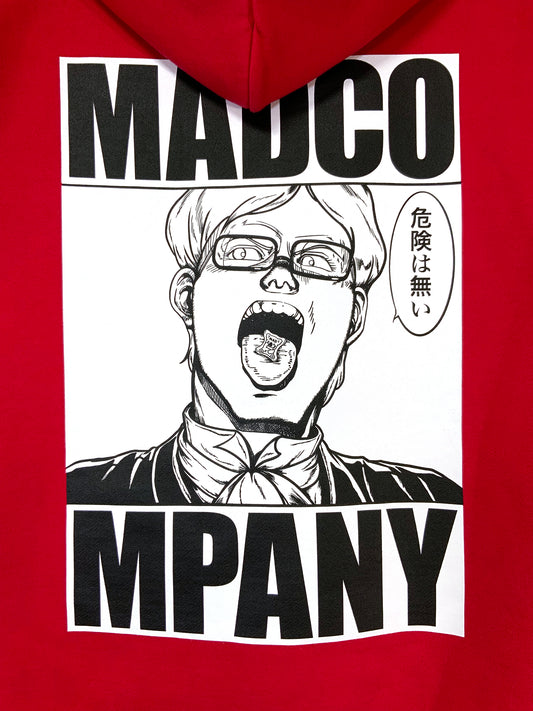 ムス雄パーカー【レッド】