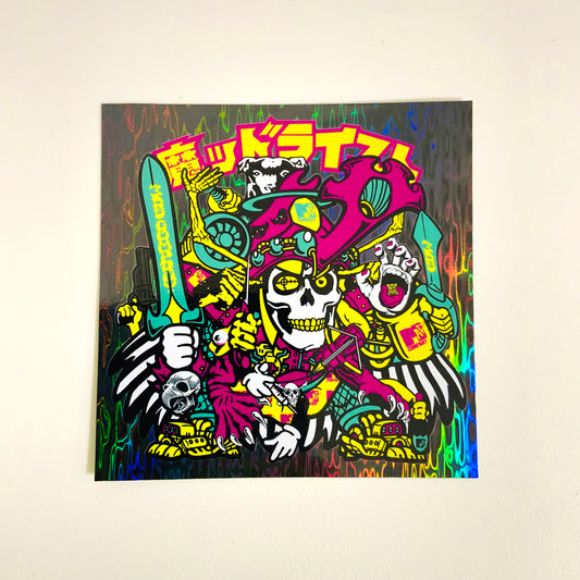 魔ッドライストデカホログラムステッカー