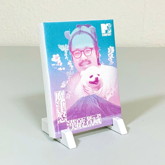 幸せのミニキャンバスマグネット