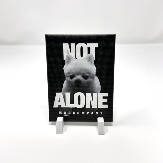 NOT ALONEミニキャンバスマグネット