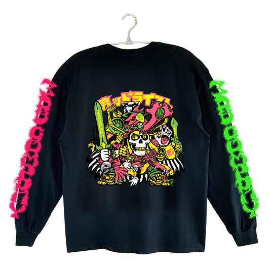 魔ッドライストロンTEE【ブラック】