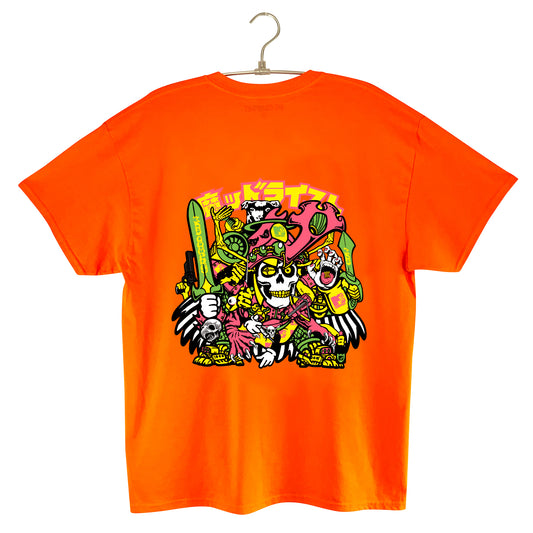魔ッドライストTEE【オレンジ】