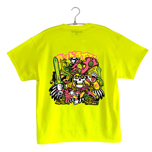魔ッドライストTEE【蛍光イエロー】