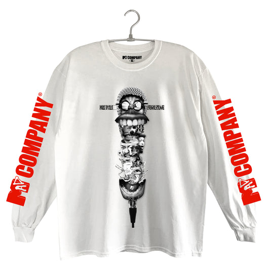 MC てっちゃんロンTEE【ホワイト】
